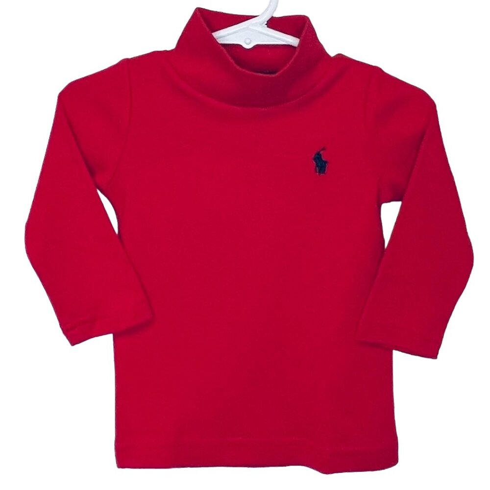 Ralph Lauren - NWT 9mo red turtleneck